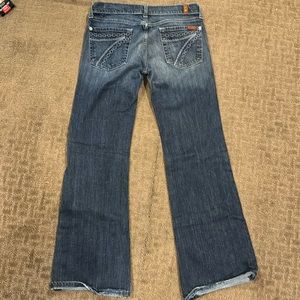 7 for all mankind flare jean